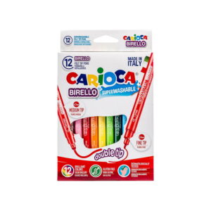 CARIOCA Μαρκαδόροι  12 Χρώματα BIRELLO