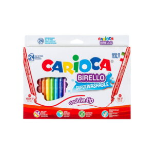 CARIOCA Μαρκαδόροι  24 Χρώματα BIRELLO