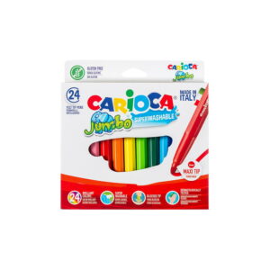 CARIOCA Μαρκαδόροι  12 Χρώματα Jumbo