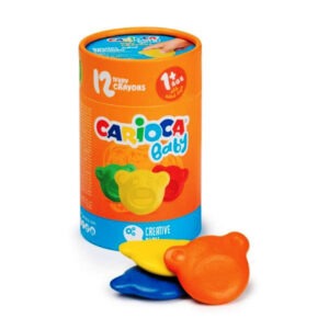 Carioca Baby Teddy Σετ Κηρομπογιές σε 12 Χρώματα